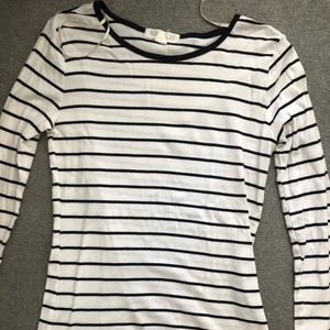 Striped long sleeve shirt